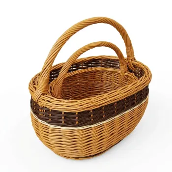 Prútený košík - 256
