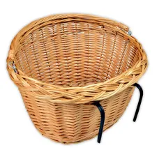 Prútený kôš na bicykel