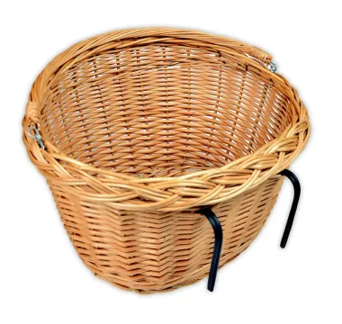 Prútený kôš na bicykl