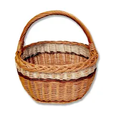 Prútený košík - 628