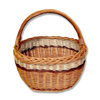 Prútený košík - 628