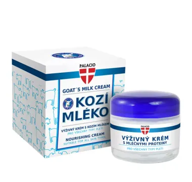 Kozie mlieko pleťový krém