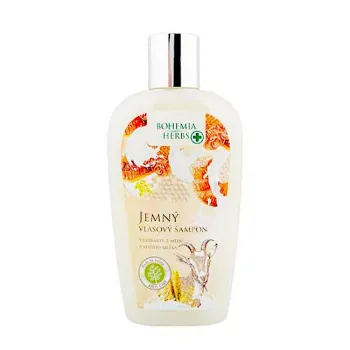 Jemný vlasový šampón s medom a kozím mliekom 250 ml