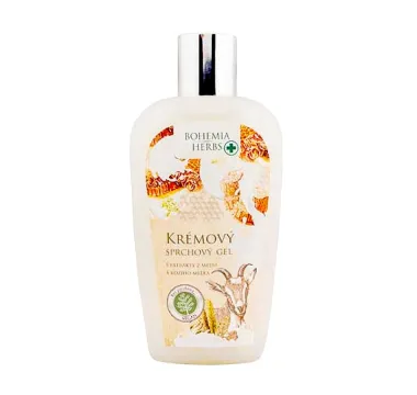 Sprchový gél med a kozie mlieko