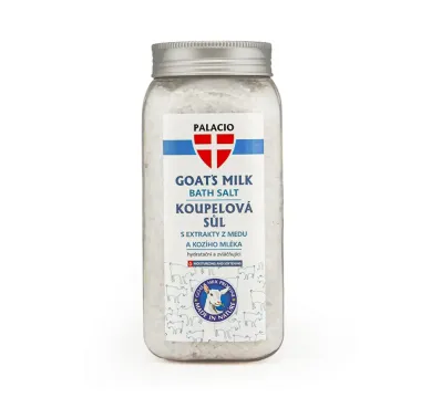 Kúpeľová soľ relaxačný med a kozie mlieko