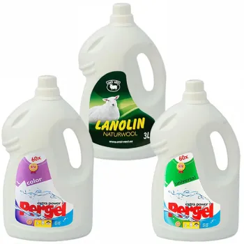 Lanolín 3 L+Pergel Color 3 L+Pergel Universal 3 L ZADARMO