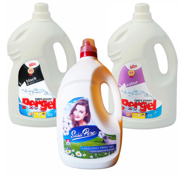 Lanolín 3 L + Pergel 3L Color + zadarmo Pergel 3L Black