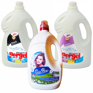 Lanolín 3 L + Pergel 3L Color + zadarmo Pergel 3L Black