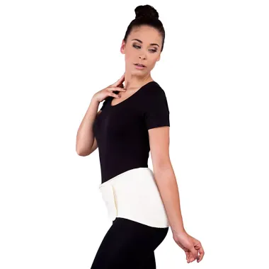 Elastický ľadvinový pás z ovčieho rúna