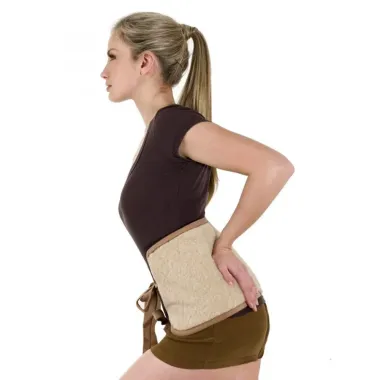 Obličkový pás obojstranný z ovčieho rúna