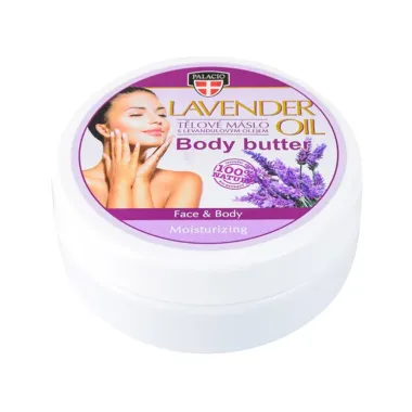 Levanduľové telové maslo
