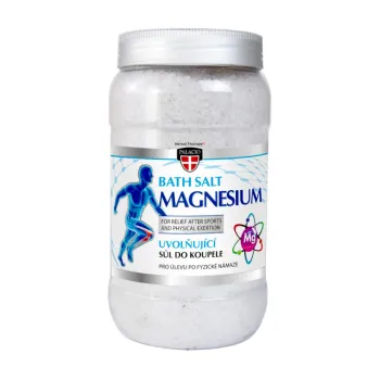 Soľ do kúpeľa Magnesium sůl koupel, 1200 g