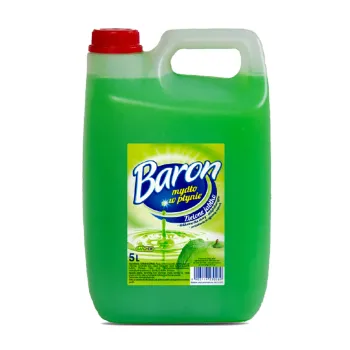 BARON Antibakteriálne tekuté mydlo Zelené jablko, 5 L