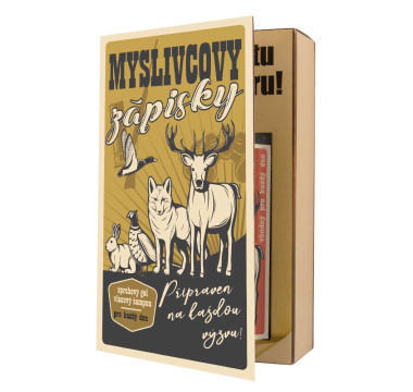 Kozmetická sada Kniha pre poľovníkov - gél 250 ml a šampón 250 ml