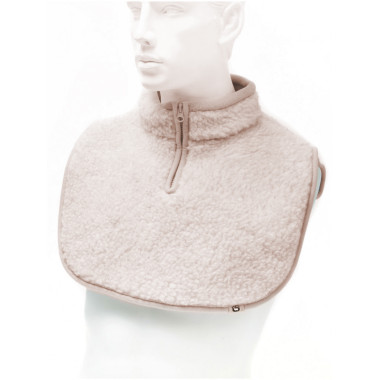 Detský nákrčník z ovčej vlny na zips