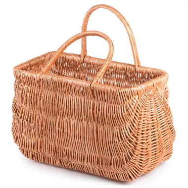 Prútená kabelka - prírodná
