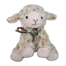 Plyšová ovečka s mašľou 15 cm