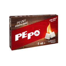 PE-PO Pevný podpaľovač 40 ks