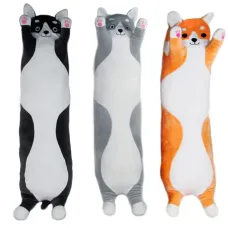 Plyšový vankúš dlhý psík 90 cm
