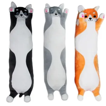 Plyšový vankúš dlhý psík 90 cm