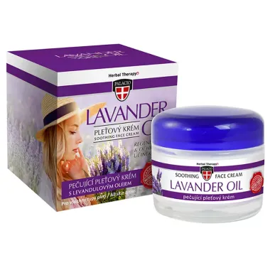 Levanduľový krém na tvár