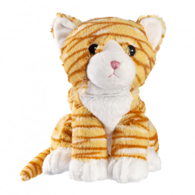 hrejivý plyšák do mikrovlnky mačka