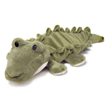 Hrejivý plyšák do mikrovlnky aligator