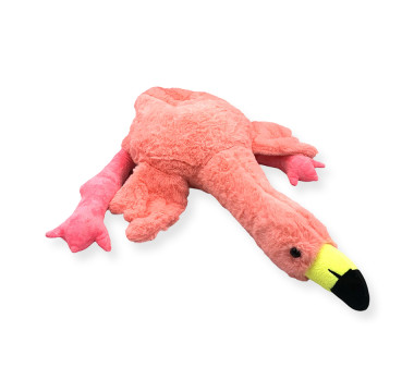Relaxačný vankúš v tvare plameniaka 90 cm