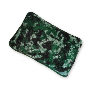 Vankúš z ovčej vlny s rúžou