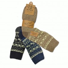 Vlnené ponožky Lama Alpaka - sada 3 ks