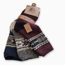 Vlnené ponožky Lama - Alpaka dámske - sada 3 ks