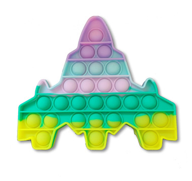 Pop It antistresová hračka Raketa