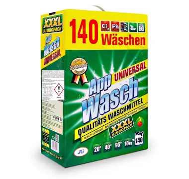 Prací prášok AppWasch Universal ECO 10 kg