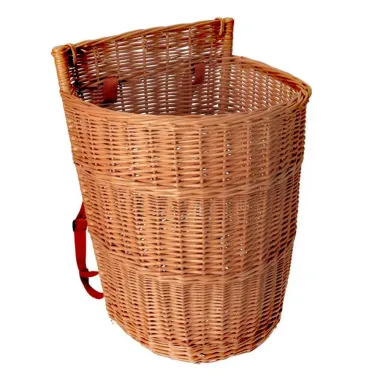 Prútený kôš na seno okrúhly