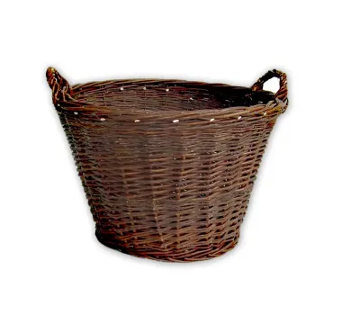 Prútený kôš okrúhly