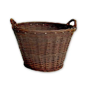 Prútený kôš okrúhly
