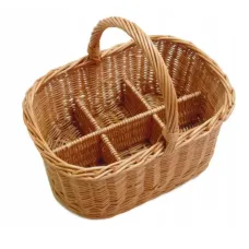 Prútený nosič na 6 fliaš