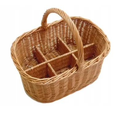 Prútený nosič na 6 fliaš