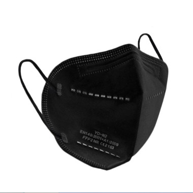 Respirátor Bezdoteku FFP2 čierny 10 ks