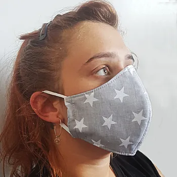 Bavlnená ochranná rúška dvojvrstvová
