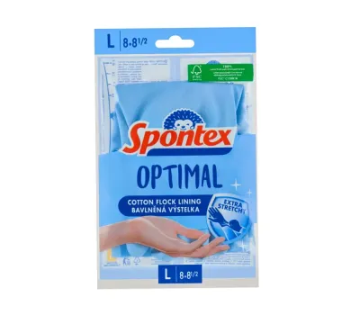 Spontex Optimal Rukavice upratovacie 1 pár