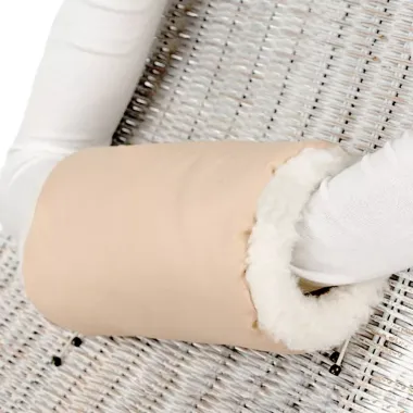 Rukávník s ovčí vlnou - Rukávník s ovčí vlnou - Béžovy