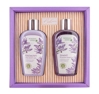 Kozmetická sada Levanduľa - sprchový gél a šampón 250 ml