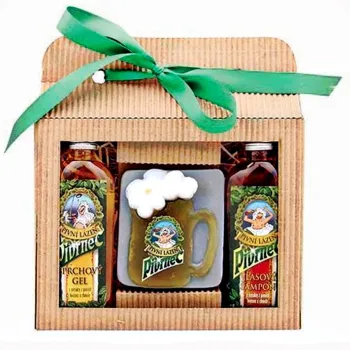 Darčeková sada Pivrnec – gél 100 ml, mydlo 85 g a šampón 100 ml