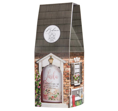 Sprchový gél 3v1 s extraktmi šípku a ruže - Domček Láska