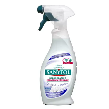 SANYTOL Dezinfekčný a dezodoračný prípravok na tkaniny, 500 ml