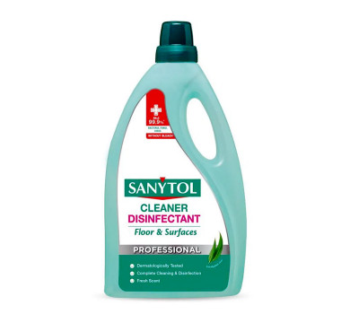 sanytol dezinfekčný univerzálny čistič na podlahy a plochy eukalyptus 5 l