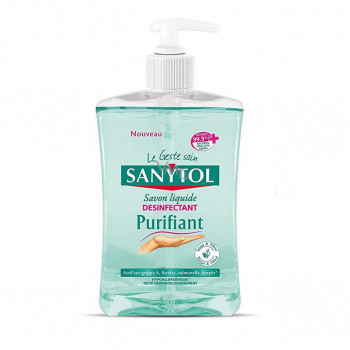 sanytol antibakteriálne tekuté mydlo