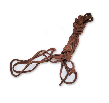 Šnurovadlá z hovädzej kože 1 pár