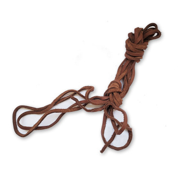 Šnurovadlá z hovädzej kože 1 pár